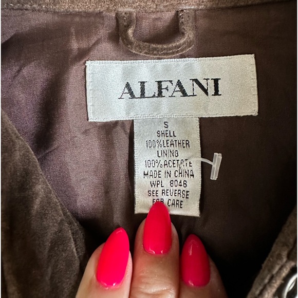 Gorgeous handpainted suede fringe jacket sz SM tribal Southwest horse eagle OOAK - Picture 10 of 10